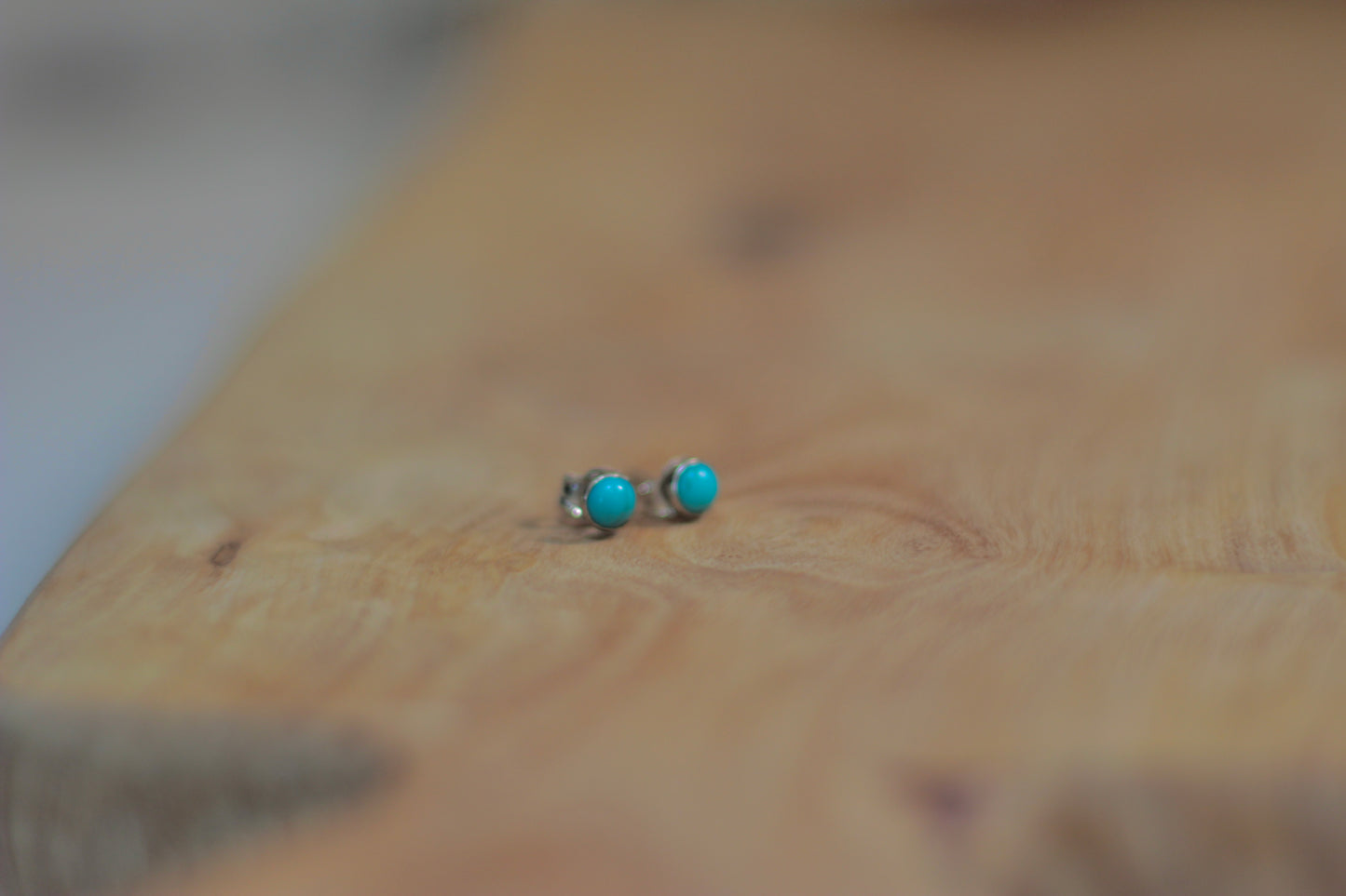 American Turquoise Studs