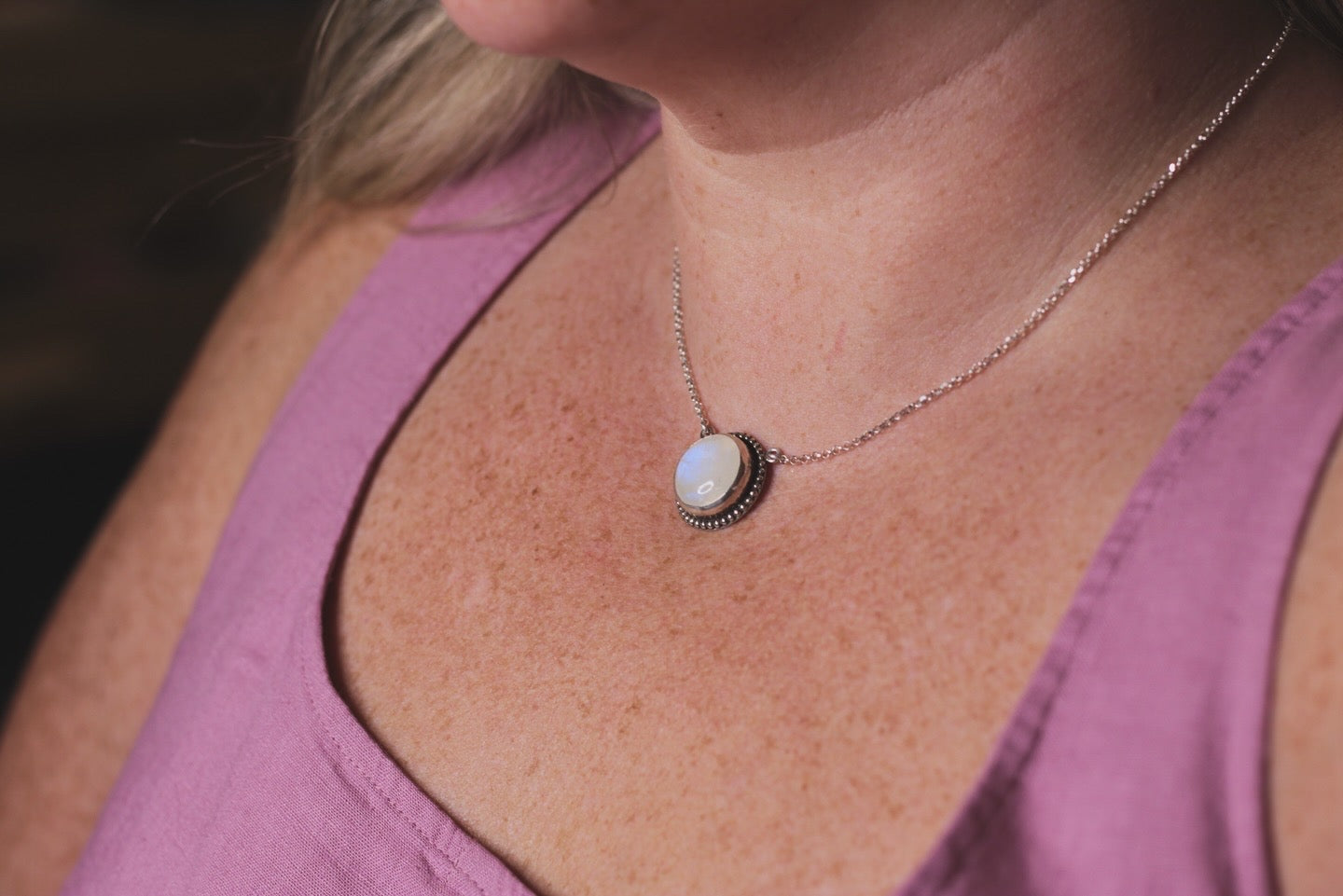 Moonstone Dream Necklace