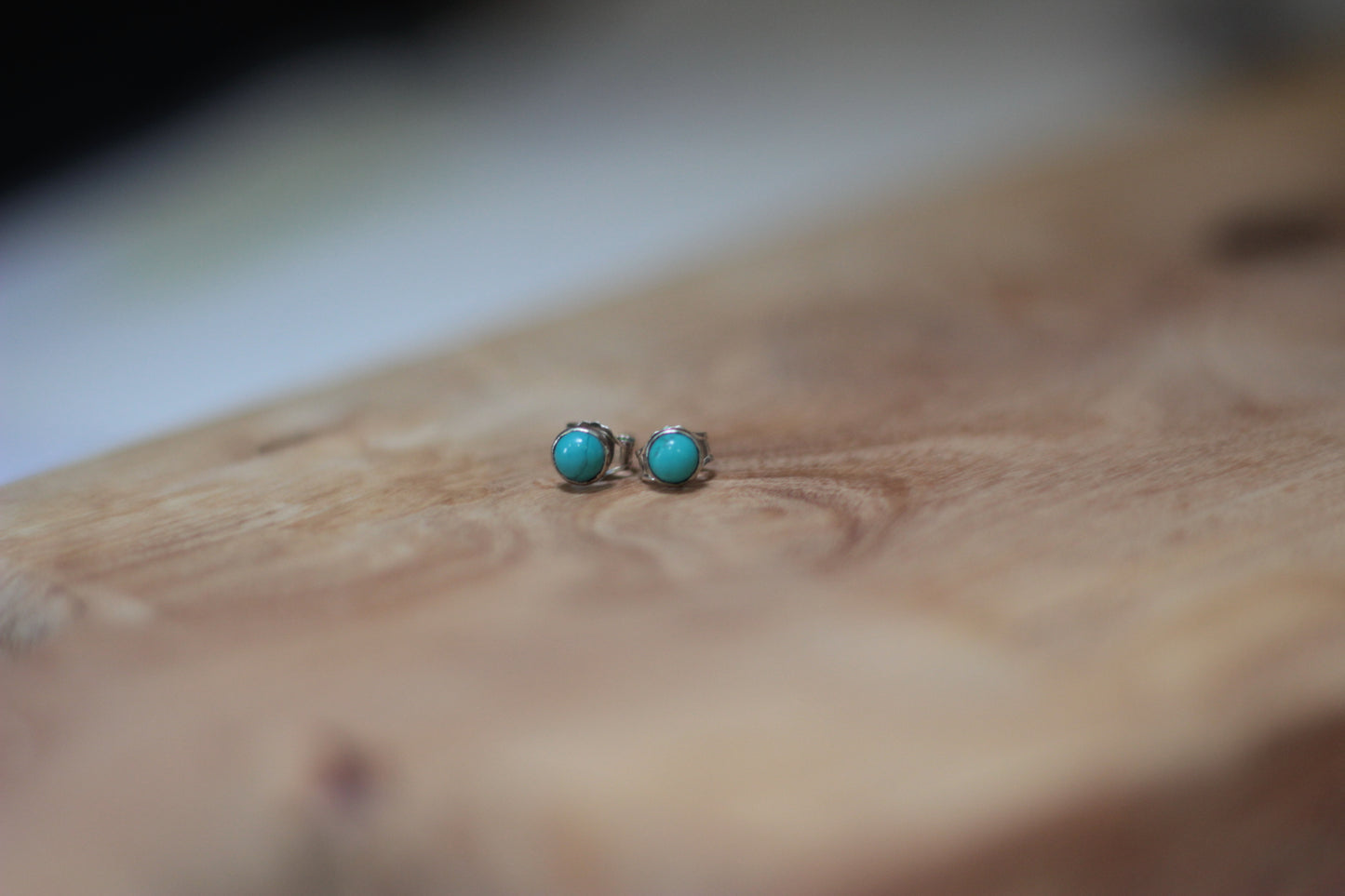 American Turquoise Studs