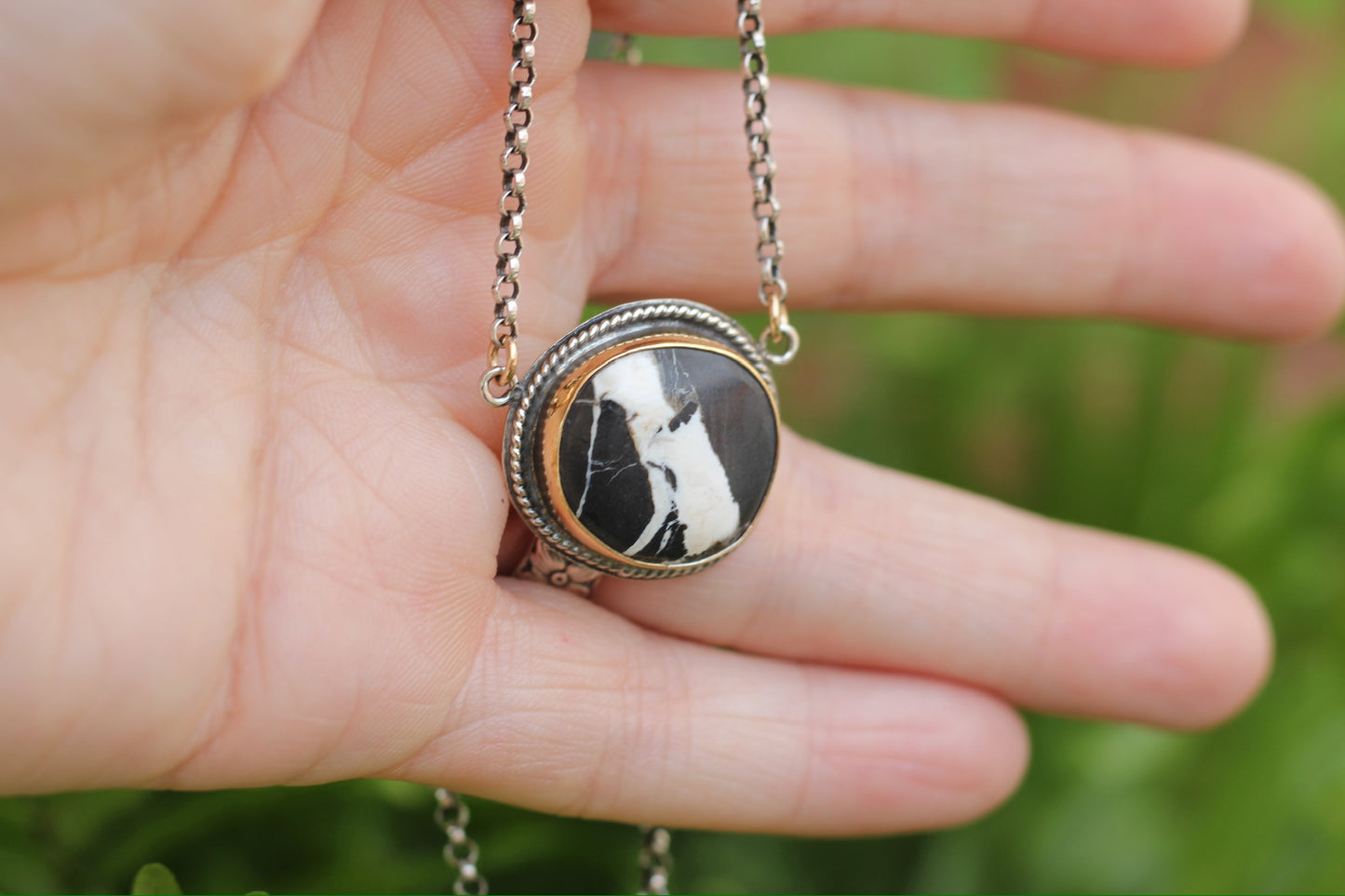 White Buffalo Turquoise Necklace