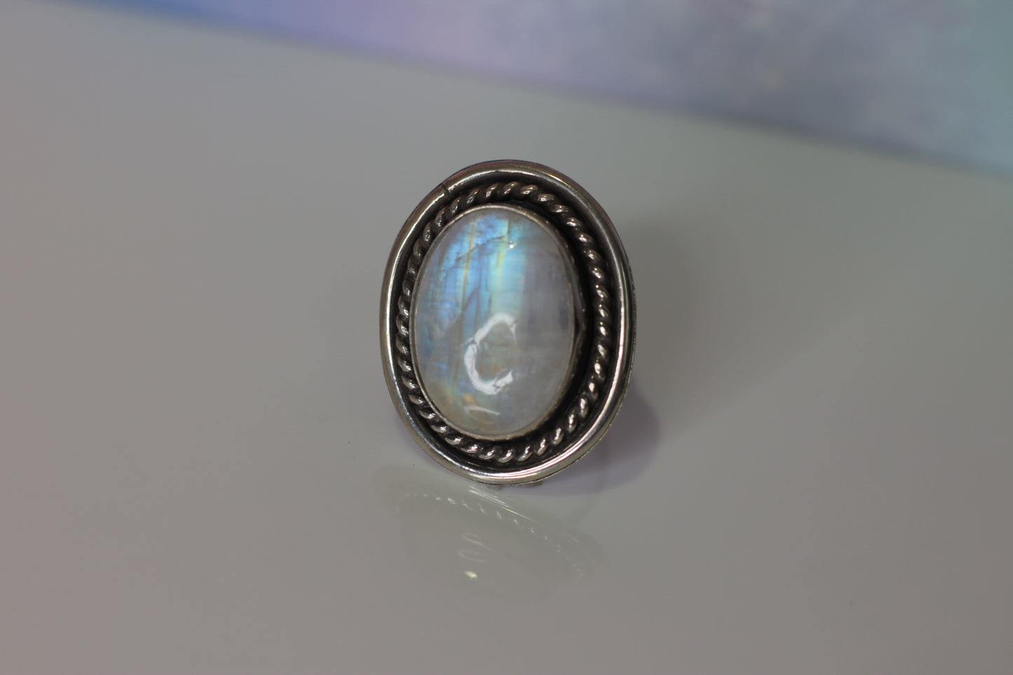 Celestial Moonstone Ring