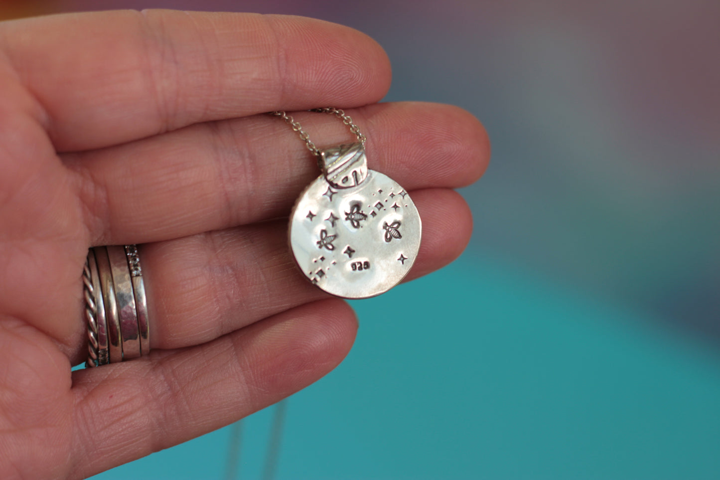 Labradorite Dream Silver Necklace